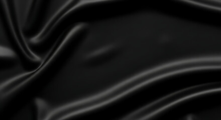 Fototapeta premium Black cloth background with copy space 3d illustration 47830753 1