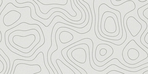 Abstract Topographic Contour Lines Pattern with Subtle Textured Background for Graphic Design and Digital Art