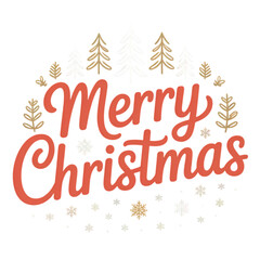 merry christmas lettering