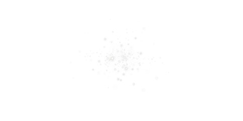 Abstract white png overlay with soft bokeh effect, creating a dreamy atmosphere for design...