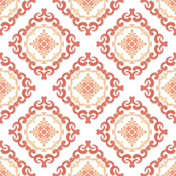 seamless damask pattern