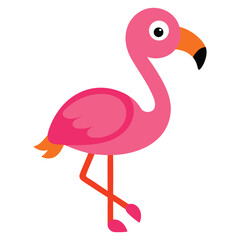 pink flamingo, flamingo cartoon, tropical bird, pink bird, flamingo illustration, cute flamingo, tropical design, exotic animal, pink vector, bird silhouette, summer animal, flamingo clipart, flamingo