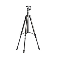 Gray metal tripod, studio lighting