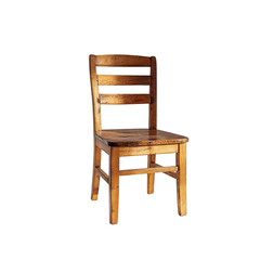 Wooden chair, simple design