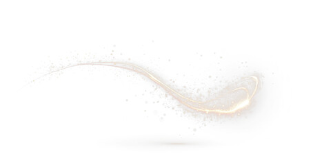 Elegant golden swirl png overlay with sparkling effects and soft gradients, perfect for enhancing designs, invitations, or creative projects with a touch of sophistication and magic © Александр Куспляк