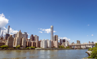 New York City Skyline on a Sunny Day