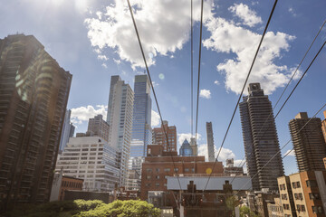 Stunning Urban Skyline with Skyscrapers 