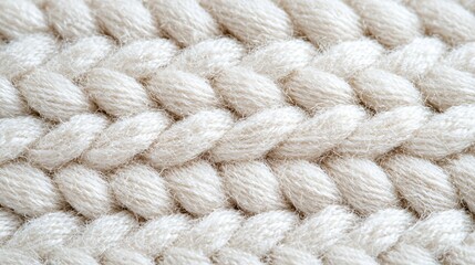 Macro close-up of woven organic cotton surface showing fine fibers and smooth texture under daylight. 
