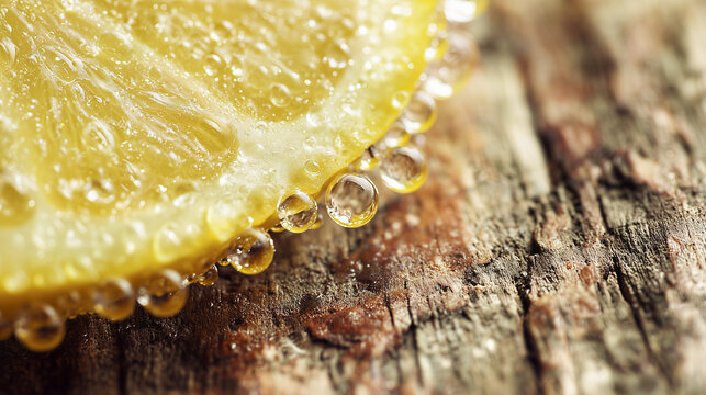 lemon slice with lemon