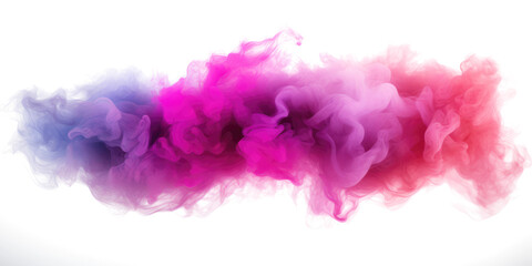 Transparent Colorful Abstract Smoke Wave PNG 

