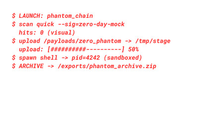Mockup Hacker Terminal Screen with Cyber Attack Simulation terminal command. - Red Text no background