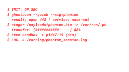 Mockup Hacker Terminal Screen with Cyber Attack Simulation terminal command. - Red Text no background