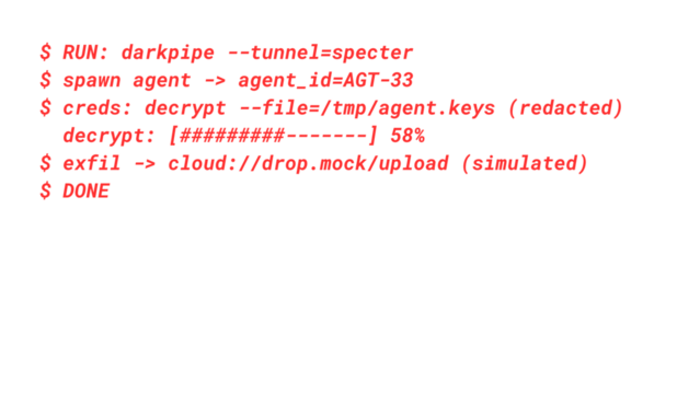 Mockup Hacker Terminal Screen with Cyber Attack Simulation terminal command. - Red Text no background