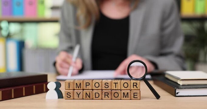 Exploring the thoughts behind impostor syndrome while working in a calm office setting