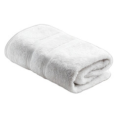 Folded white bath towel (1)