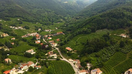 view from the top of the hill