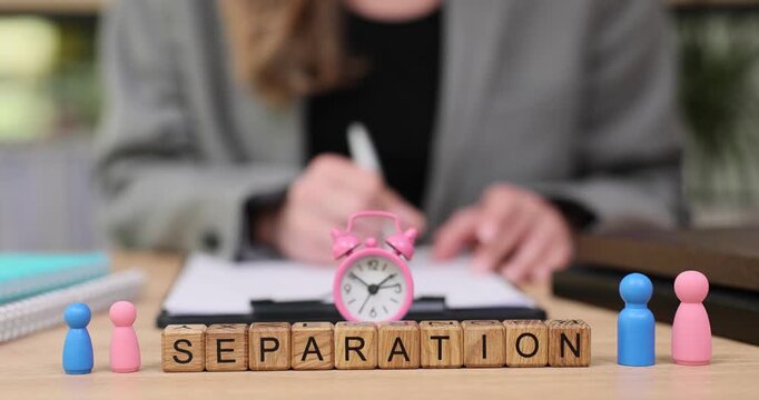 Exploring the concept of separation through creative writing and thoughtful reflection at a cozy desk