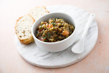 Roasted eggplant dip