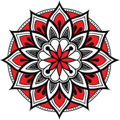 Mandala Pattern Stencil doodles sketch