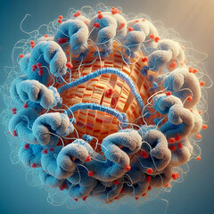 The Twisted Ribbon of Life: DNA Wraps a Histone Core