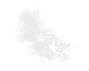 Abstract white smoke overlay with soft flowing shapes, creating a dreamy atmosphere for design projects, featuring ethereal textures and a sense of movement and fluidity