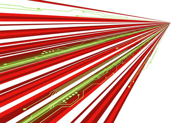 Mysterious space stars. Long exposure of colorful light trails. Fluid color waves with light effects.