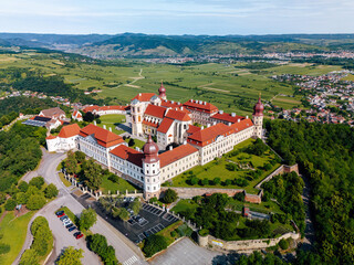Aerial view of G&ouml;ttweig Abbey