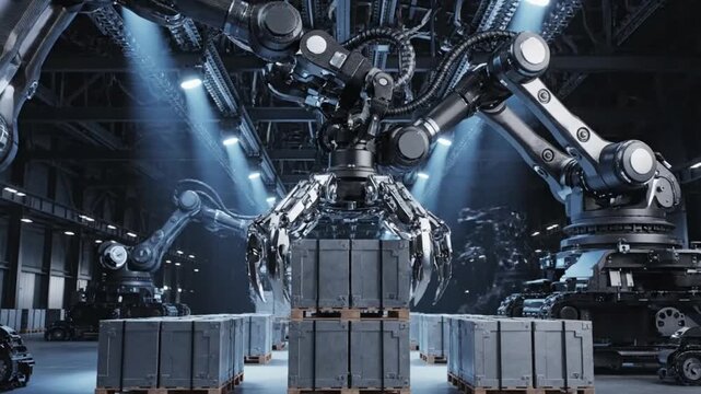 Robotic assembly line Automation in production, efficiency, and industrial innovation