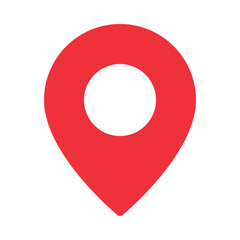 Red Map Pointer Icon