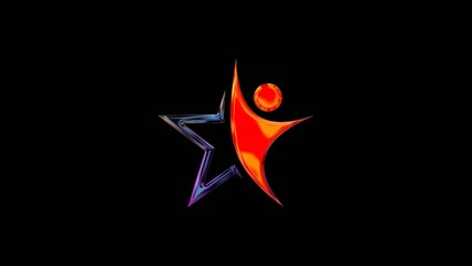 Futuristic 3D Glass Metallic Logo Reveal