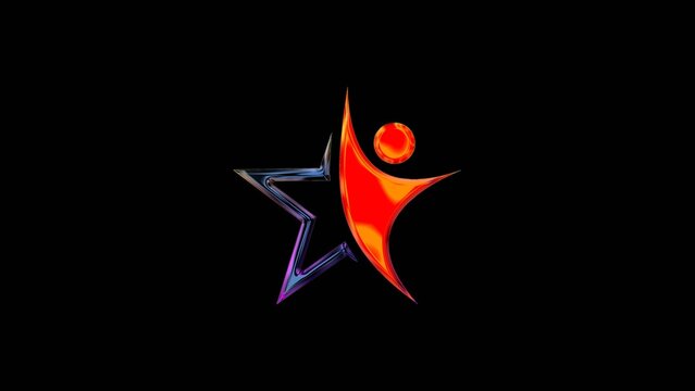 Futuristic 3D Glass Metallic Logo Reveal