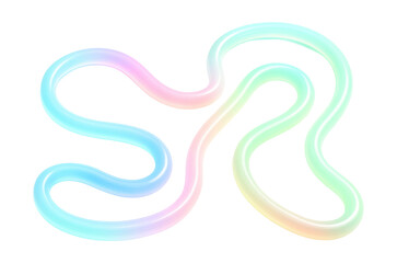 Obraz premium Soft-glow flexible neon lights for a calming ambiance in meditation spaces.