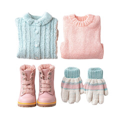 Clothes and shoes for winter