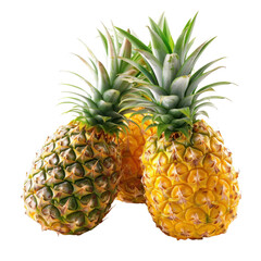 Fototapeta premium Fresh Pineapple Tropical Fruit Still Life Photography Healthy Eating Summer Vibes Sweetness Foodie