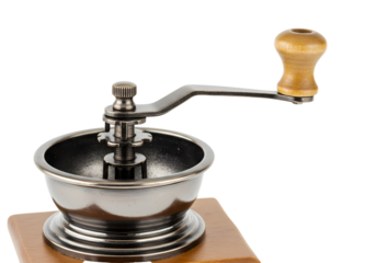 Craft aromatic coffee with a manual burr grinder