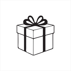 gift of joy Silhouette Vector illustration