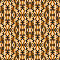 seamless pattern luxury art deco elements