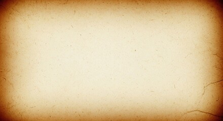 Obraz premium Vintage paper texture with brown frame isolated PNG with Transparent Background