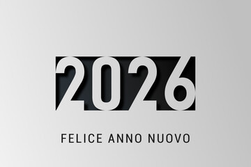 felice anno nuovo - buon anno 2026