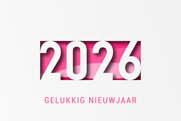 2026 - gelukkig nieuwjaar 2026