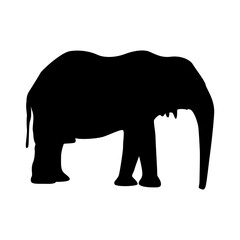 Elephant Animal Silhouettes, elephant silhouettes