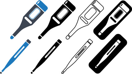 medical thermometer icon