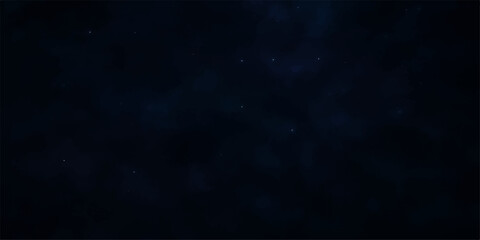 Abstract dark blue background texture with particles and motion blur for space night storm video backdrop