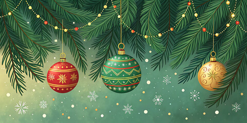 Christmas Tree with Decoration