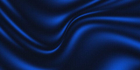 Abstract blue wave pattern smooth background light and shadow.