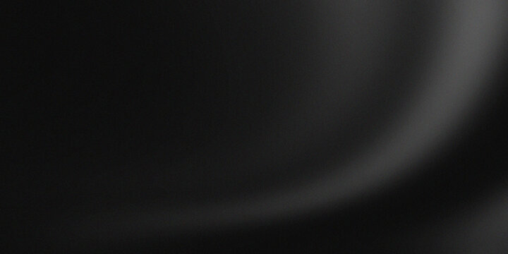 Abstract grey smooth gradation on black background