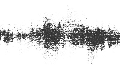 Watercolor brushstroke with grunge splatter texture overlay, Grunge vector brush stroke with visible paint splashes