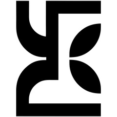 A professional letter L design combining minimalism and precision