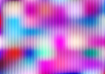 Colorful Abstract Rainbow Line Background Design
