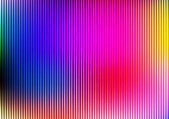 Chromatic Harmony: An artistic composition of vertical stripes in a spectrum of vibrant colors. A dynamic visual experience.